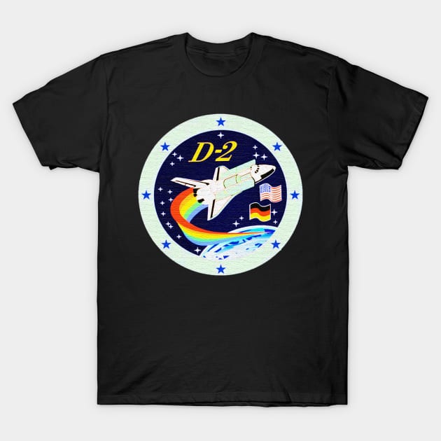 Black Panther Art - NASA Space Badge 41 T-Shirt by The Black Panther